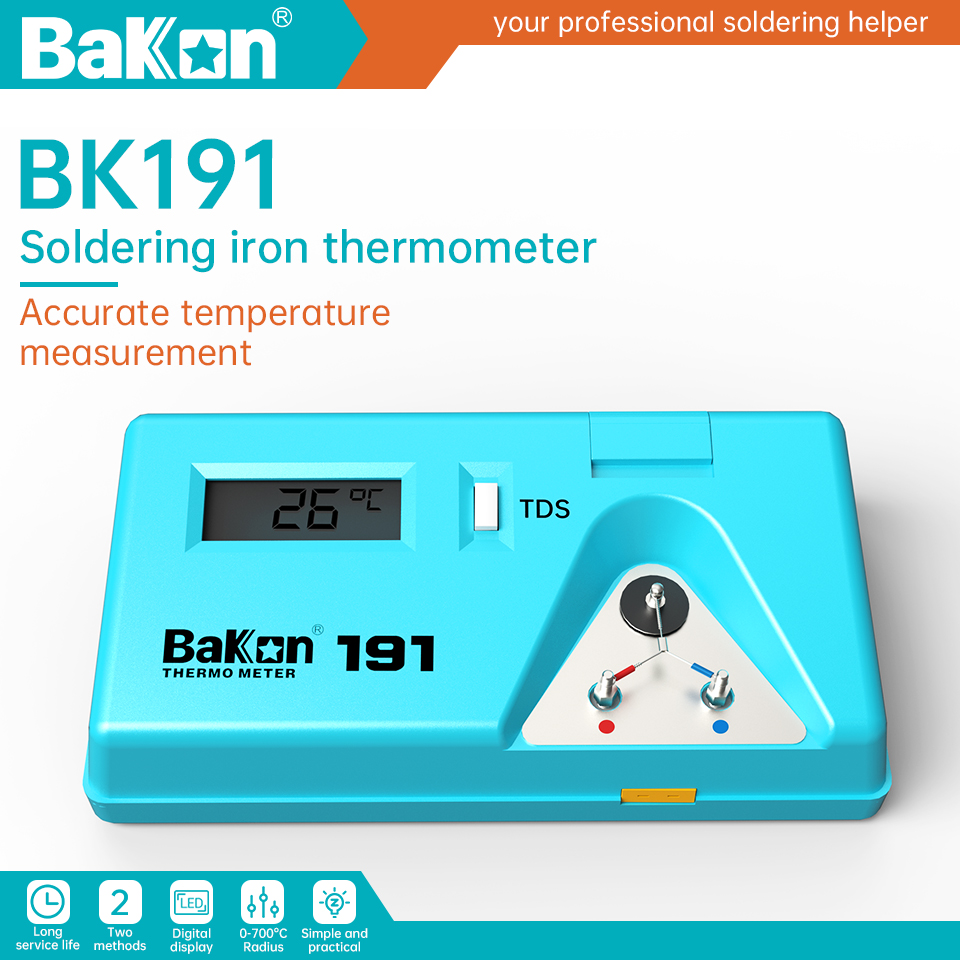 Soldering Iron Temperature Probe - Bakon BK191 Termômetro testador de ponta