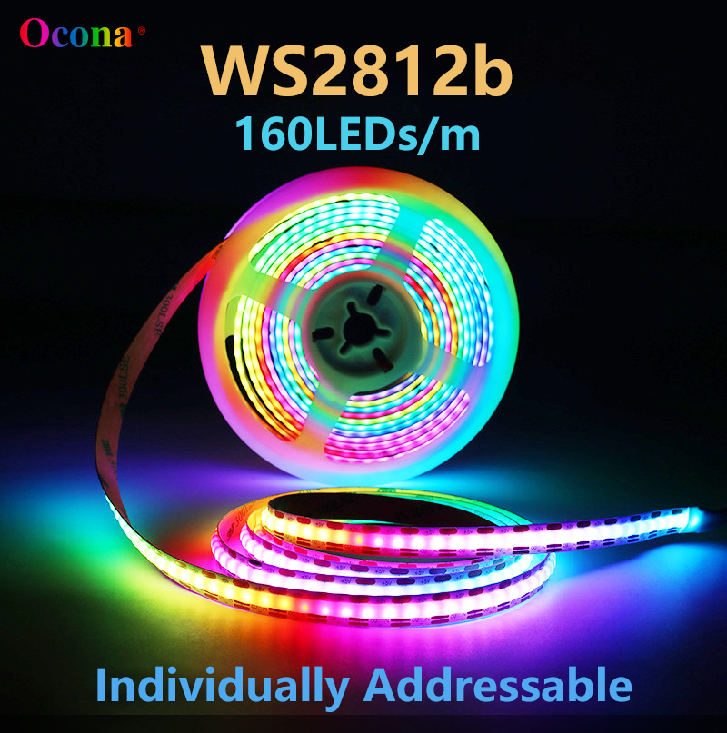 Ws2812B Strip 5V - Ws2812b ip65 dc5v spi rgb-ic luz