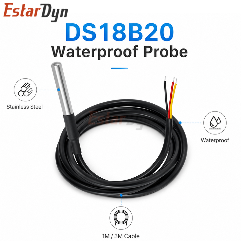 Ds18B20 - Sensor de Temperatura Digital à Prova