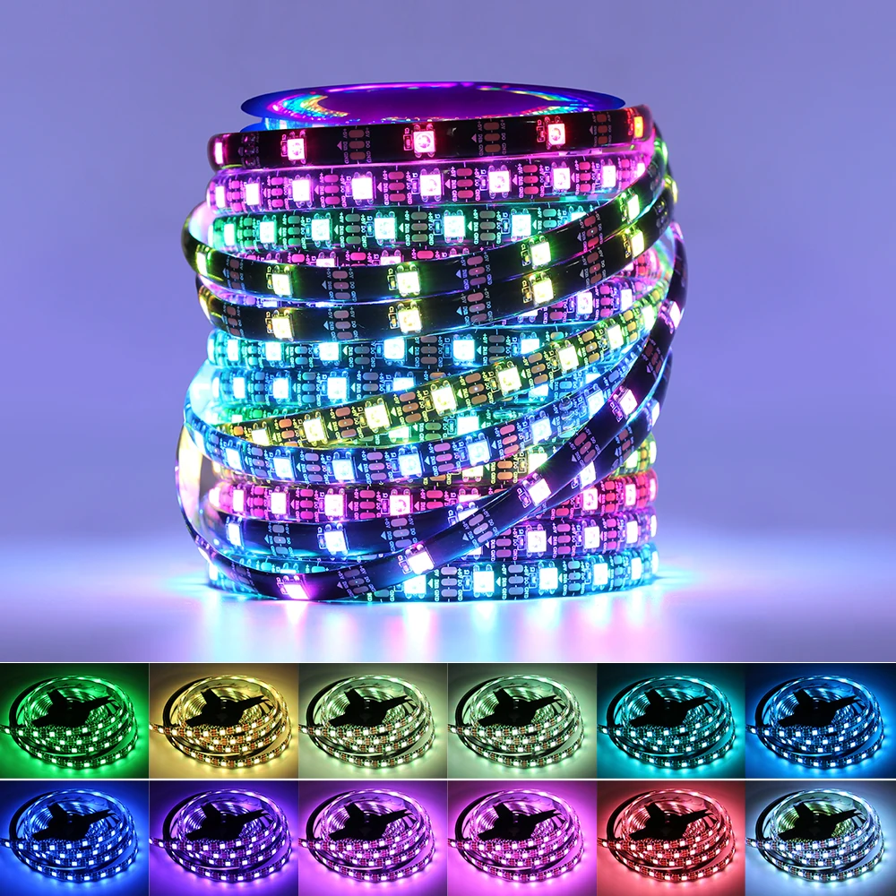 Ws2812B Strip 5V - 5v ws2812b pixel rgb conduziu a