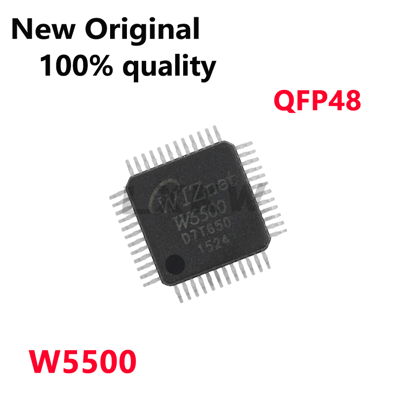 Ethernet W5500 - 1 ~ 5/peças novo chip de