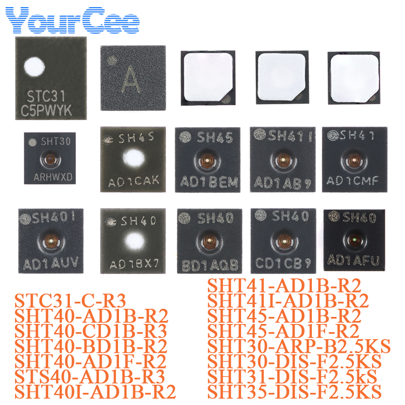 Sht31 - 5PCS/2PCS SHT40 AD1AFU SHT40-AD1B-R2 DFN-4 Sensor