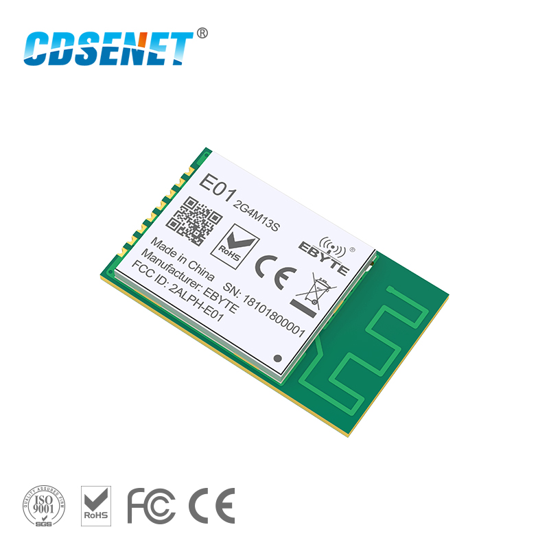 Nrf24L01 - 5 pces nrf24l01p 2.4ghz 20mw E01-2G4M13S