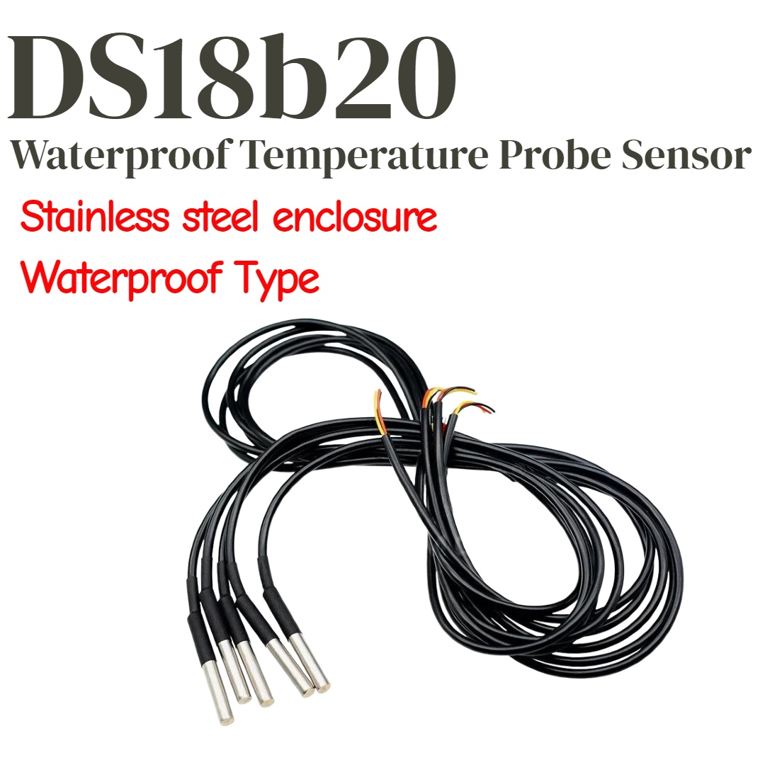 Ds18B20 - Sonda de Temperatura DS18b20 (1/5 peças)