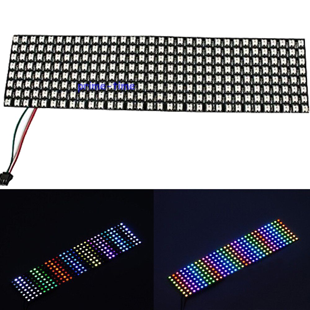 Ws2812B - Led digital flexível, tela de painel