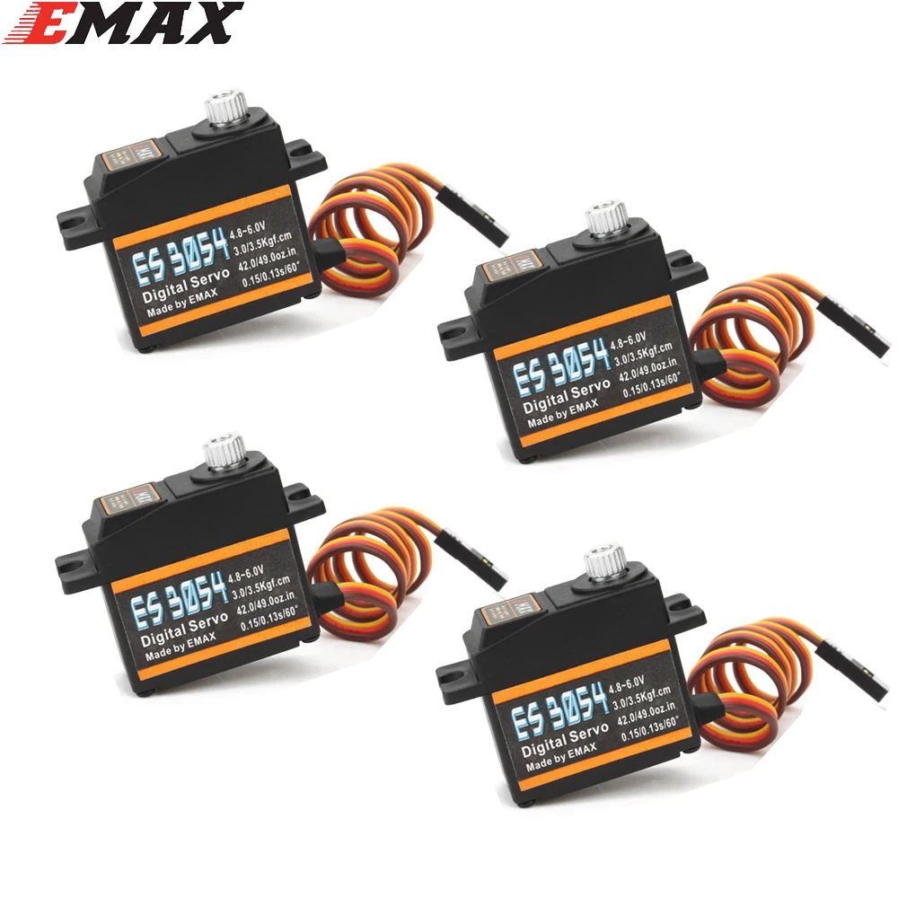Servo Sg90 - Metal Gear Servo Digital, EMAX, ES08MDII,