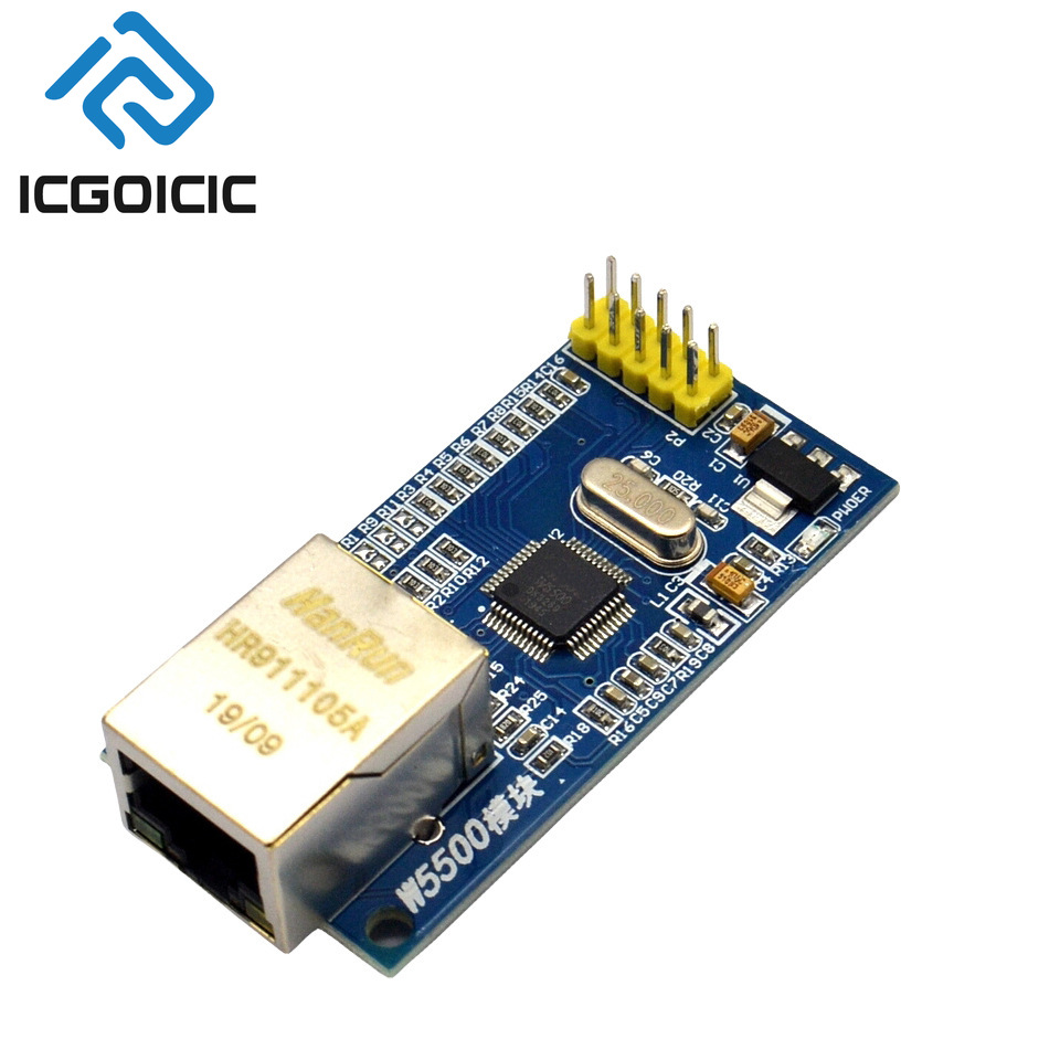 Ethernet W5500 - Módulo Ethernet W5500 – TCP/IP com