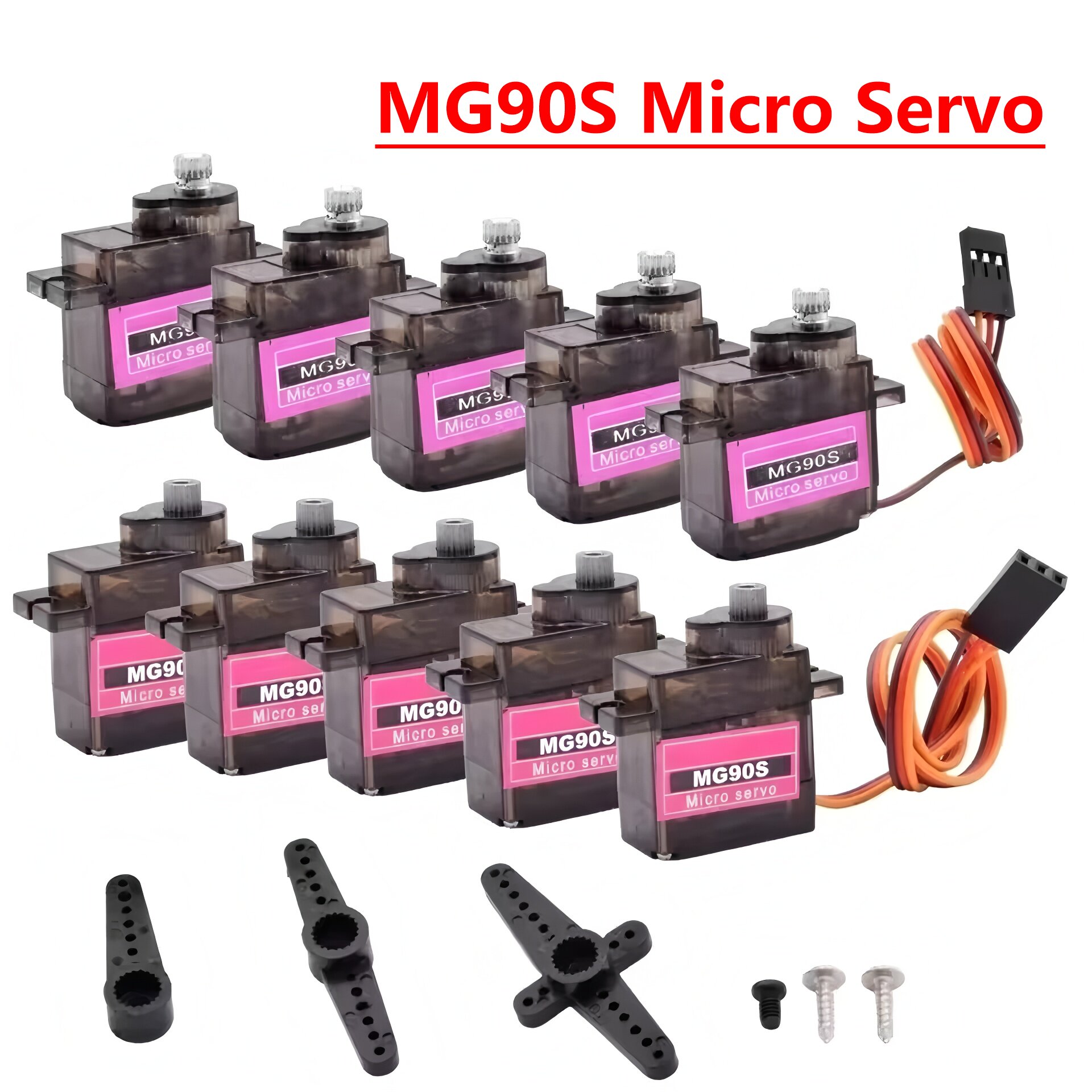 Servo Sg90 - 4/5/10/20 pçs mg90s micro servo motor