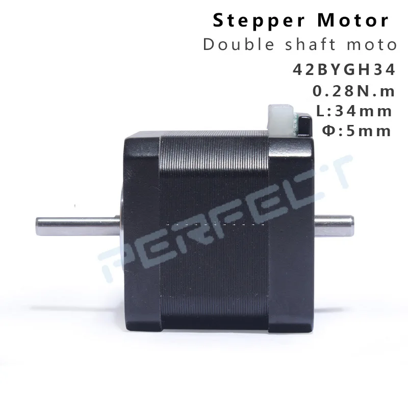 Stepper Motor 28Byj - Motor de Eixo Duplo 42BYGH34 Nema