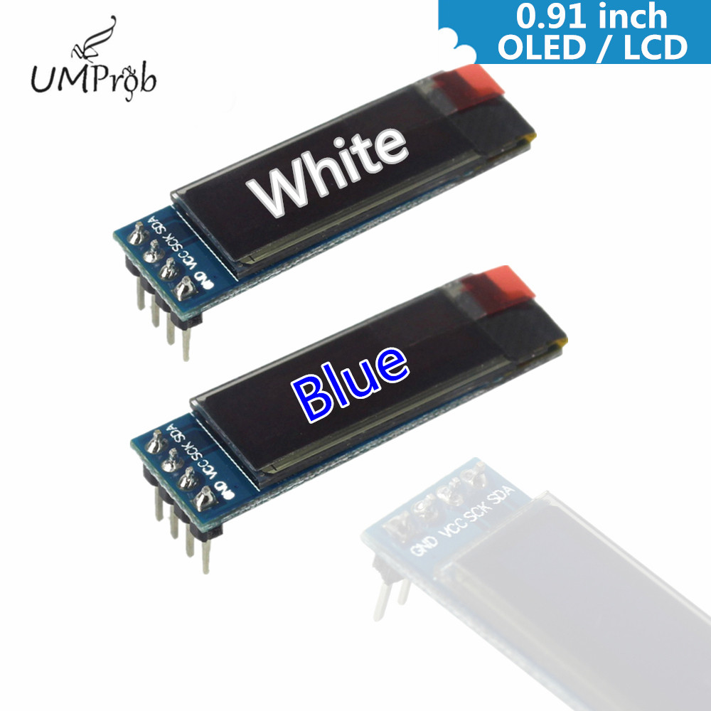 Display OLED LCD Branco/Azul d - Ssd1306 avaliação e preço