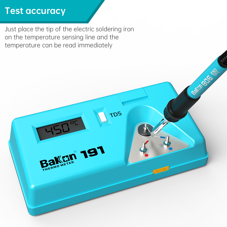 Bakon BK191 Termômetro testado - Soldering Iron Temperature Probe avaliação e preço