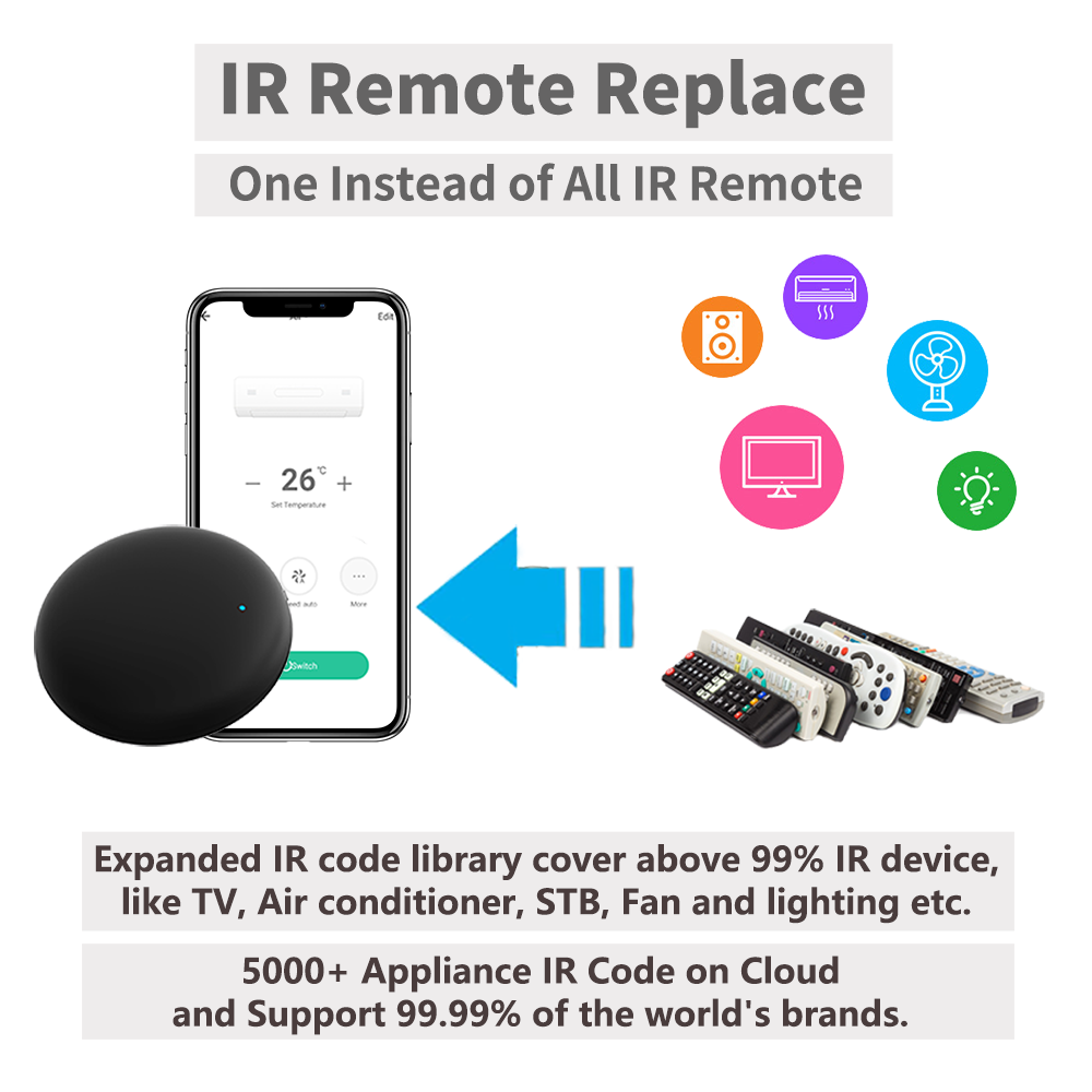 Tuya wifi ir remoto para autom - Ir Remote Module avaliação e preço