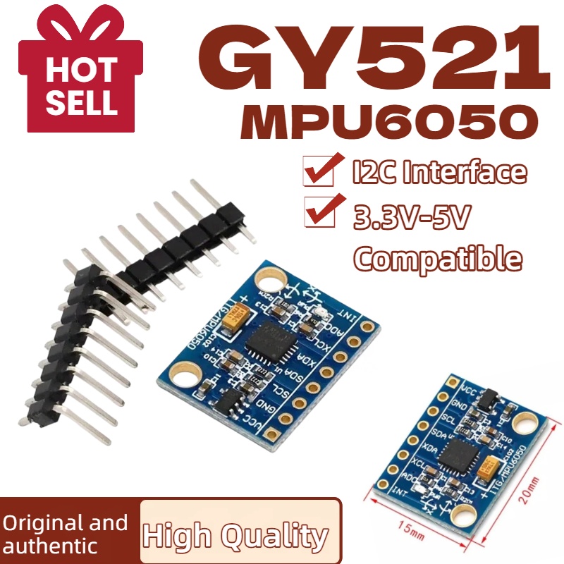 1/5/10pcs GY521 GY-521 MPU6050 - Mpu6050 avaliação e preço
