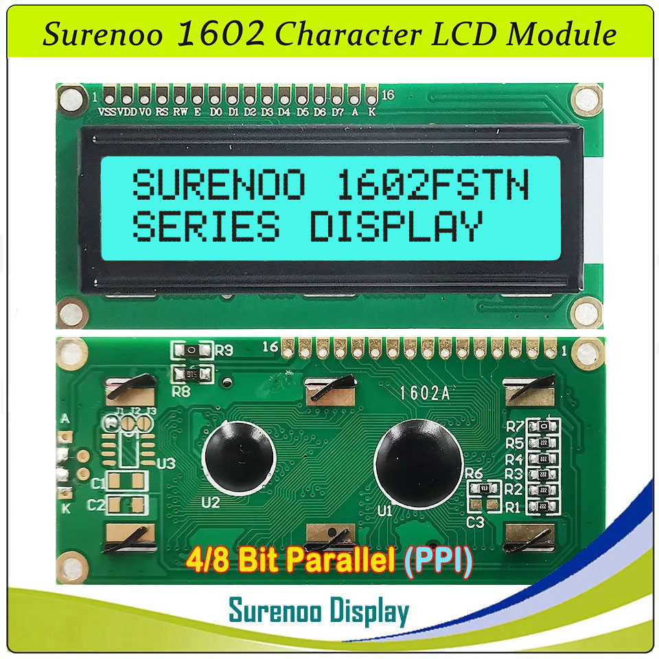 Módulo de Display LCD Surenoo  - Lcd 1602 avaliação e preço