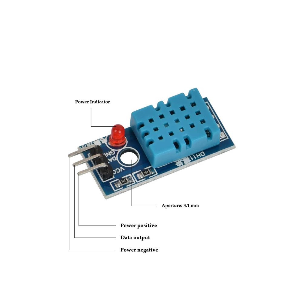 Módulos de Sensor DHT11 XZG 1- - Dht11 avaliação e preço
