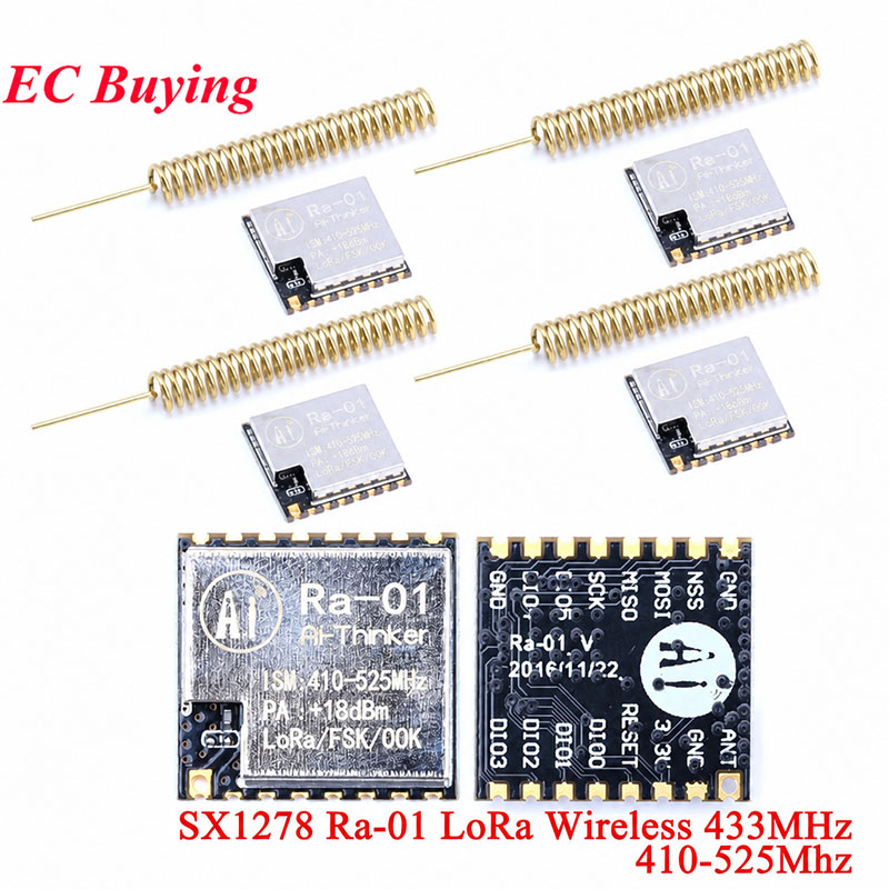 1-10 pces Ra-01 sx1278 lora mó - Lora Sx1278 avaliação e preço
