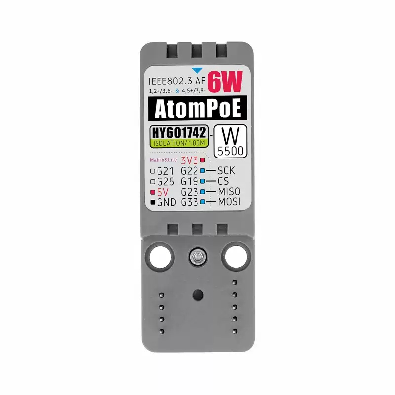 M5Stack Atomic PoE W5500 Contr - Ethernet W5500 avaliação e preço