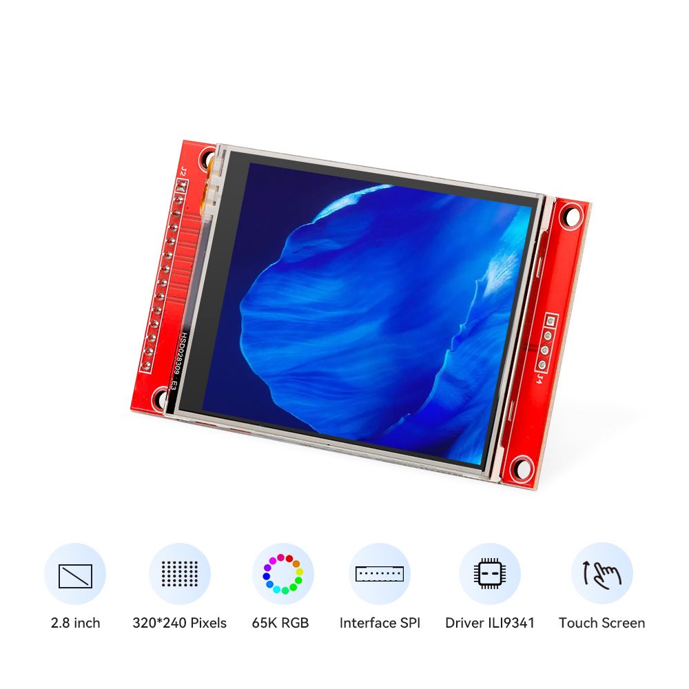 Elecrow 2.8 polegadas 320x240  - Ili9341 avaliação e preço