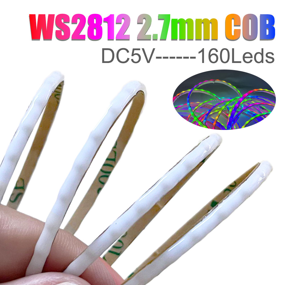 Dc5v 2.7mm ultra estreito ws28 - Ws2812B Strip 5V avaliação e preço
