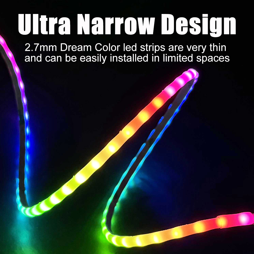 Dc5v 2.7mm ultra estreito ws28 - Ws2812B Strip 5V avaliação e preço