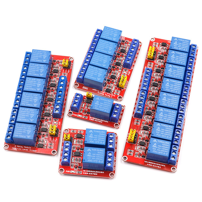 Módulo de Relé de 1/2/4/8 cana - Relay Module 1 Channel avaliação e preço