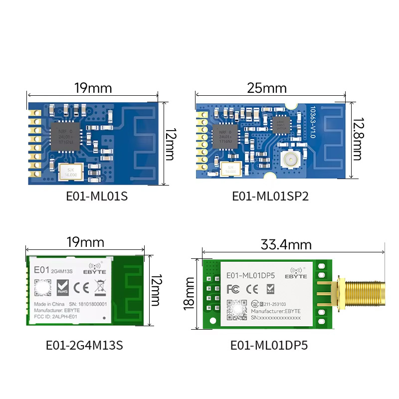 2 Peças Módulo RF Sem Fio nRF2 - Nrf24L01 avaliação e preço