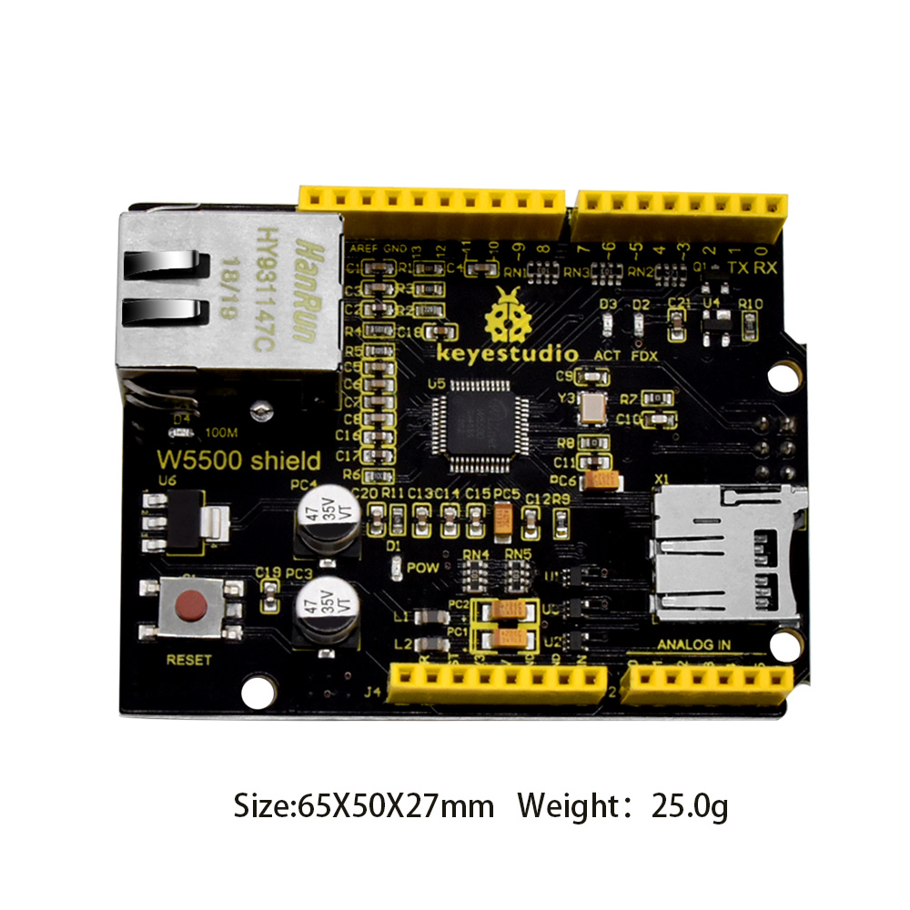 Placa de expansão de controle  - Ethernet W5500 avaliação e preço