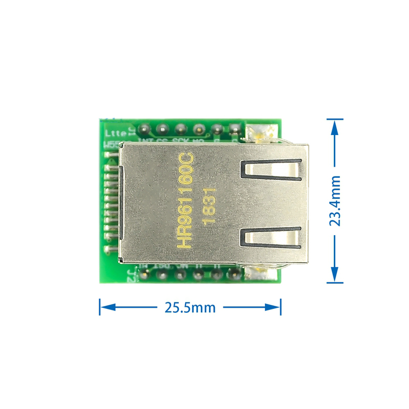 Chip W5500 USR-ES1 Novo Módulo - Ethernet W5500 avaliação e preço