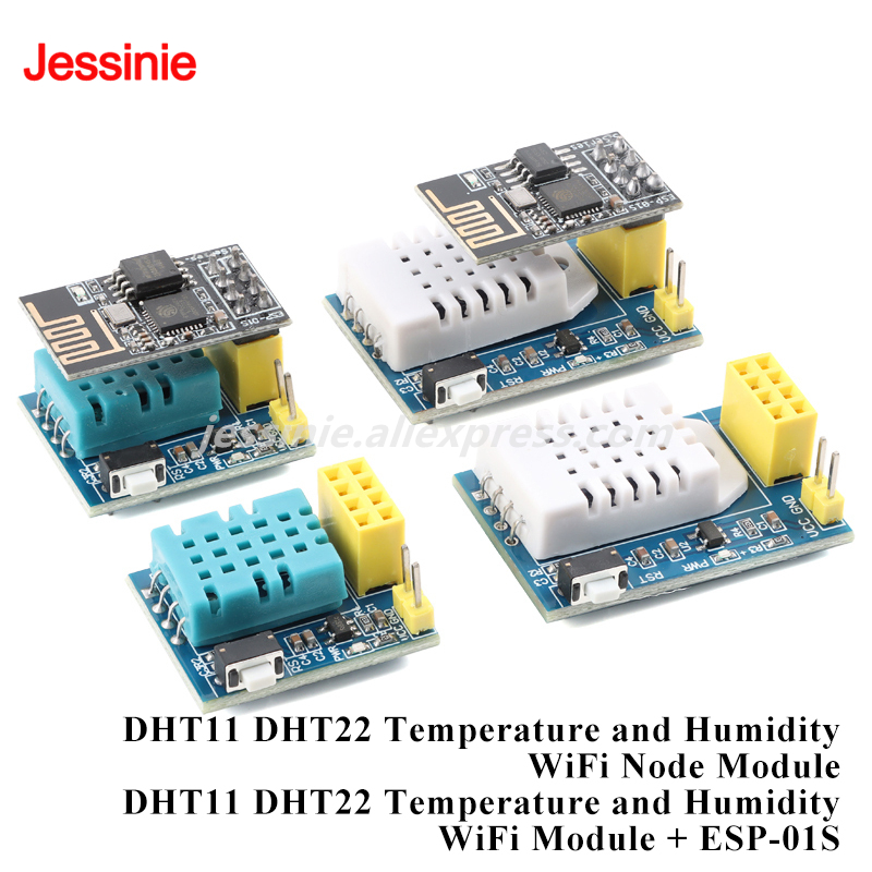 2 pces/1pc esp8266 ESP-01S dht - Dht22 avaliação e preço
