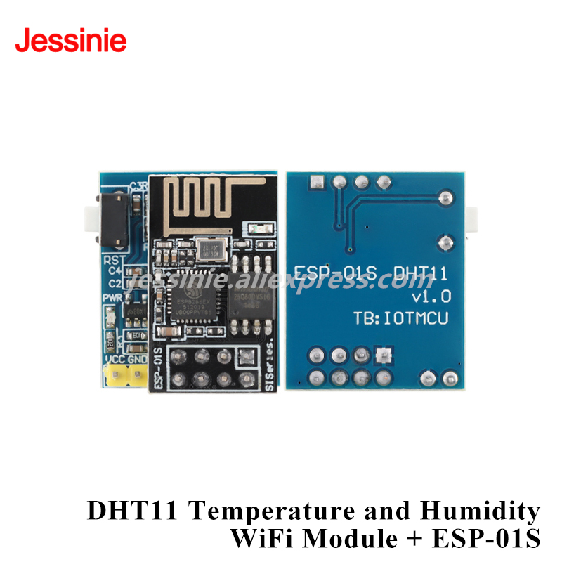 2 pces/1pc esp8266 ESP-01S dht - Dht22 avaliação e preço