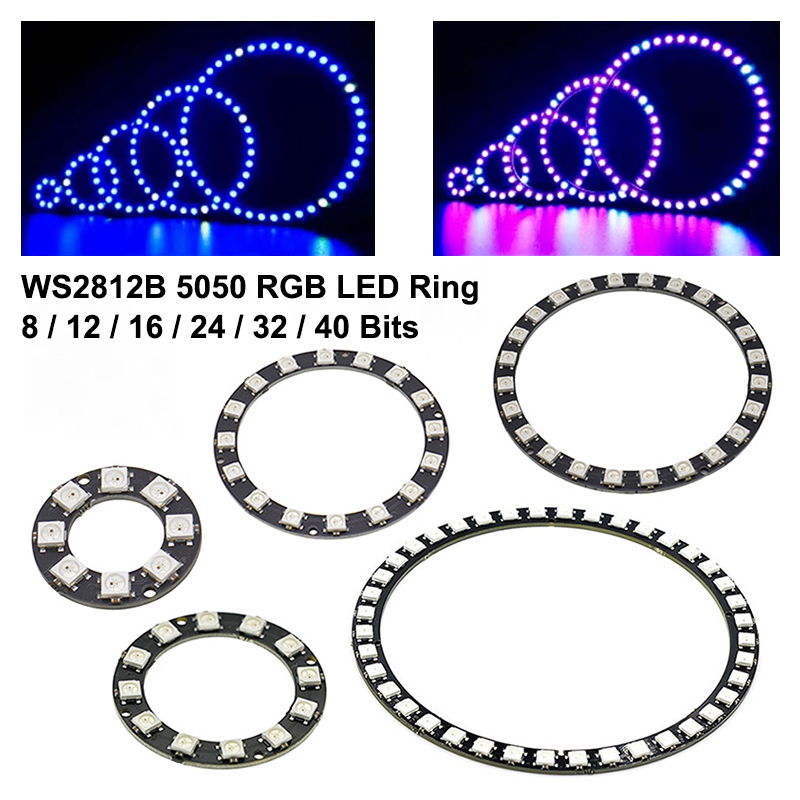 1 Peça Anel de LED Inteligente - Ws2812B avaliação e preço