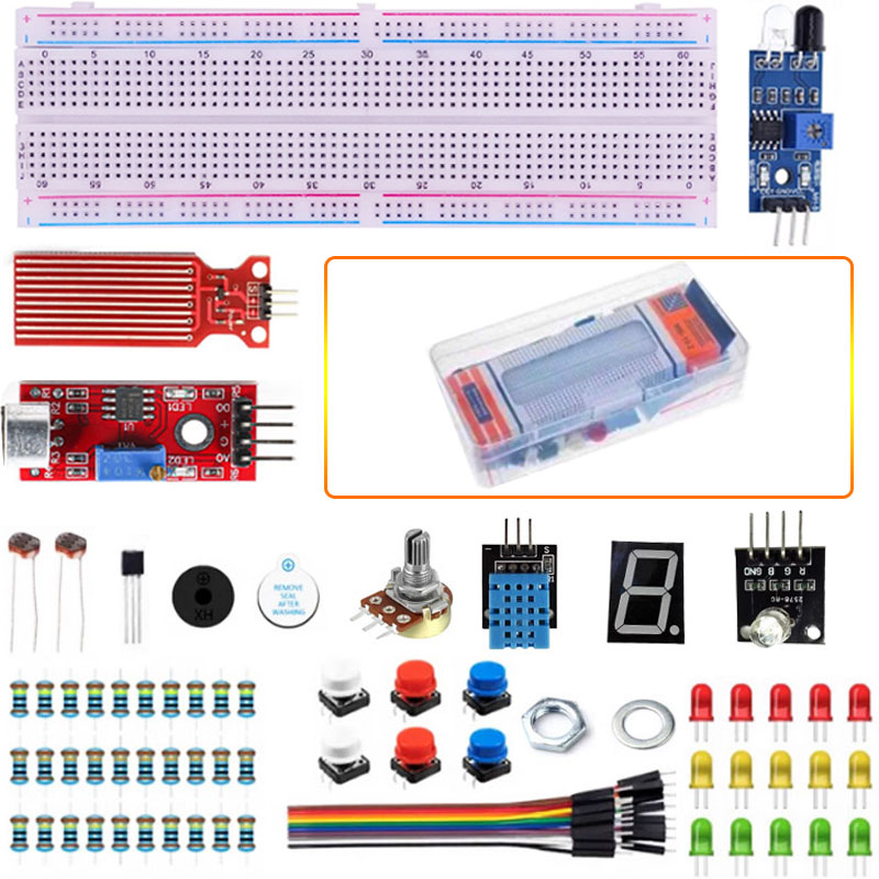 Para r3 kit básico componentes - Dht11 avaliação e preço