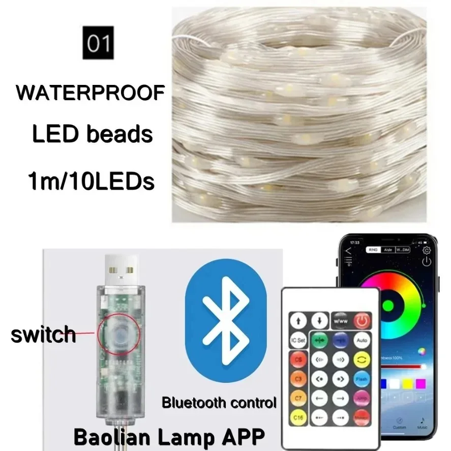 Luzes de Fada LED RGB WS2812B  - Ws2812B Strip 5V avaliação e preço