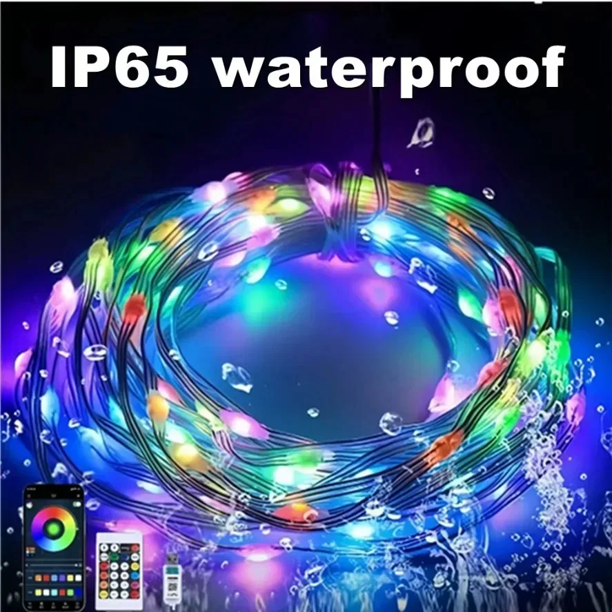 Luzes de Fada LED RGB WS2812B  - Ws2812B Strip 5V avaliação e preço