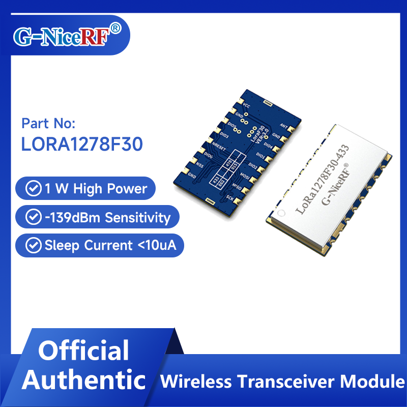 G-NiceRF |   2 peças lora1278f - Lora Sx1278 avaliação e preço