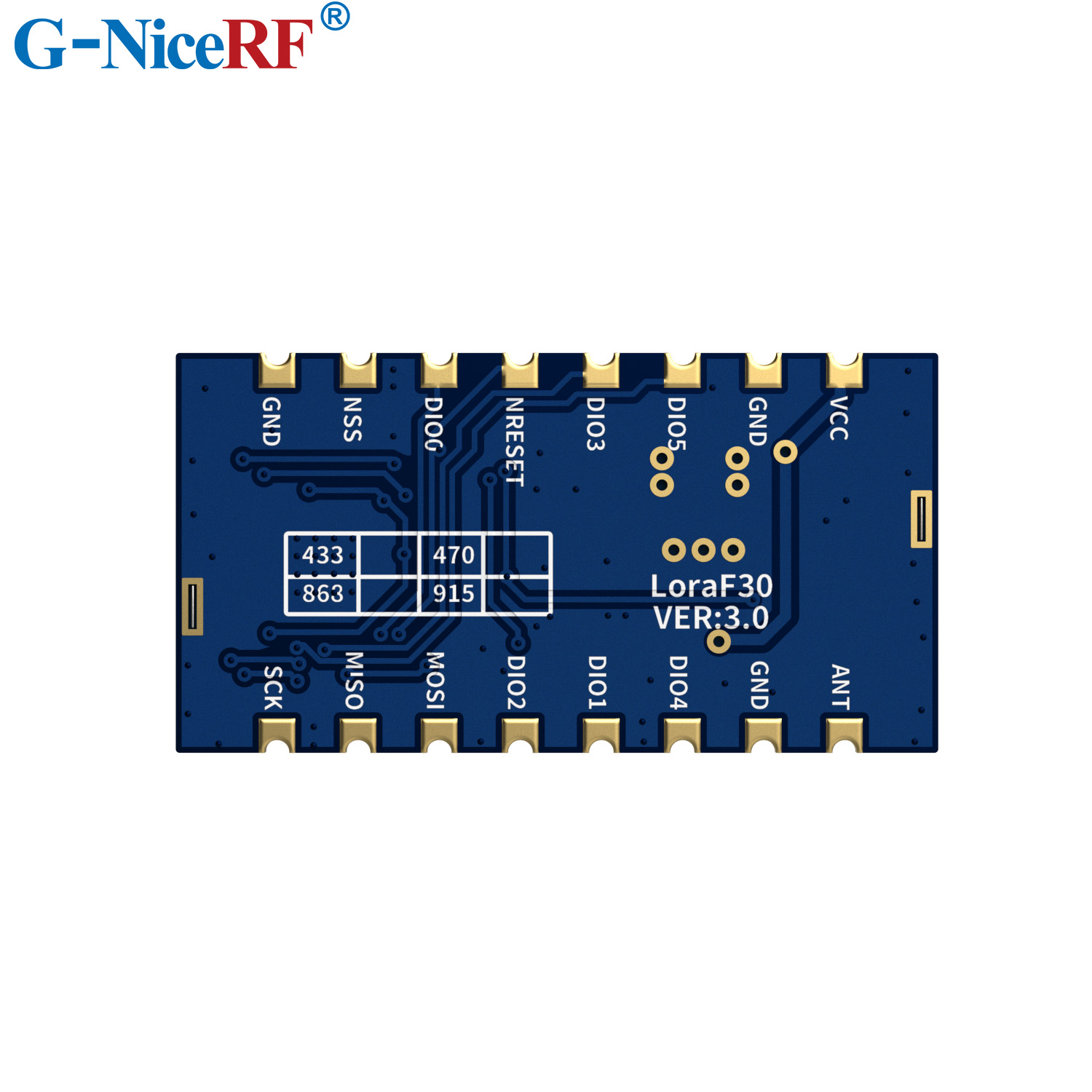 G-NiceRF |   2 peças lora1278f - Lora Sx1278 avaliação e preço