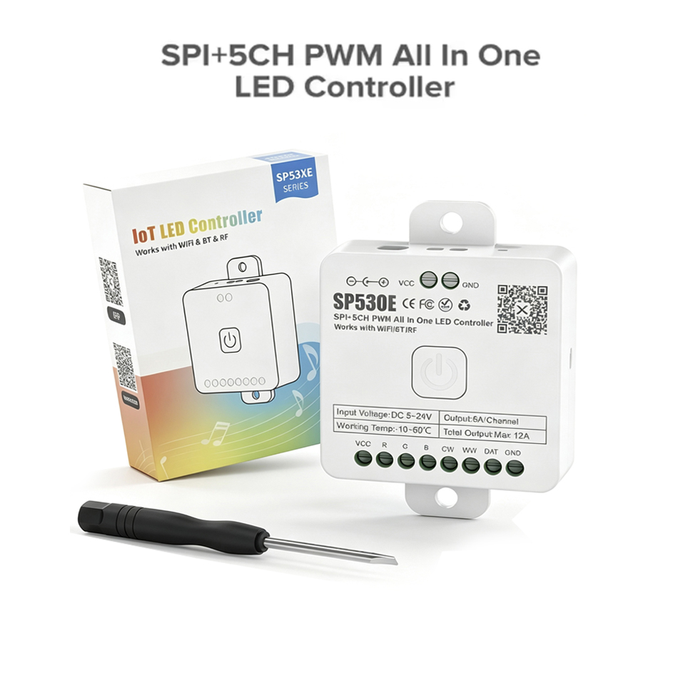 Controlador LED SP530E All In  - Ws2812B Strip 5V avaliação e preço