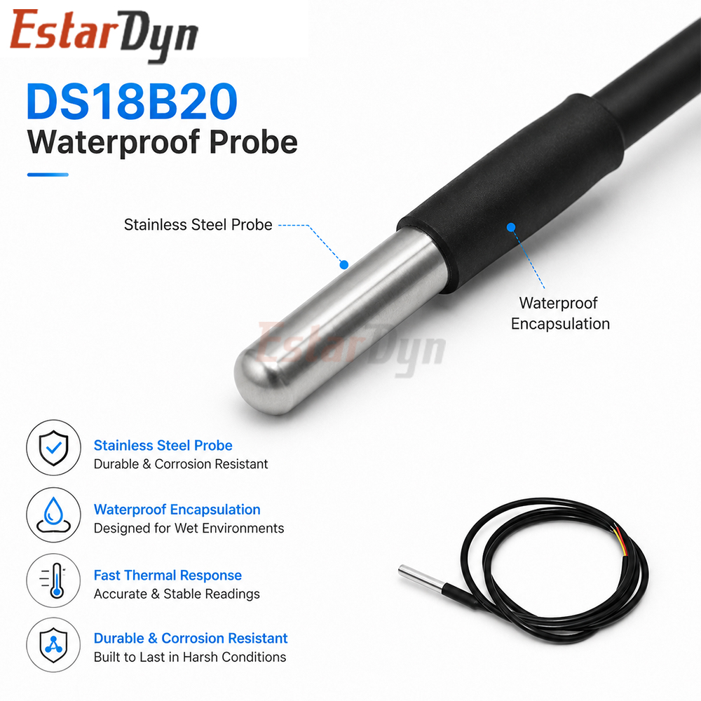 Sensor de Temperatura Digital  - Ds18B20 avaliação e preço