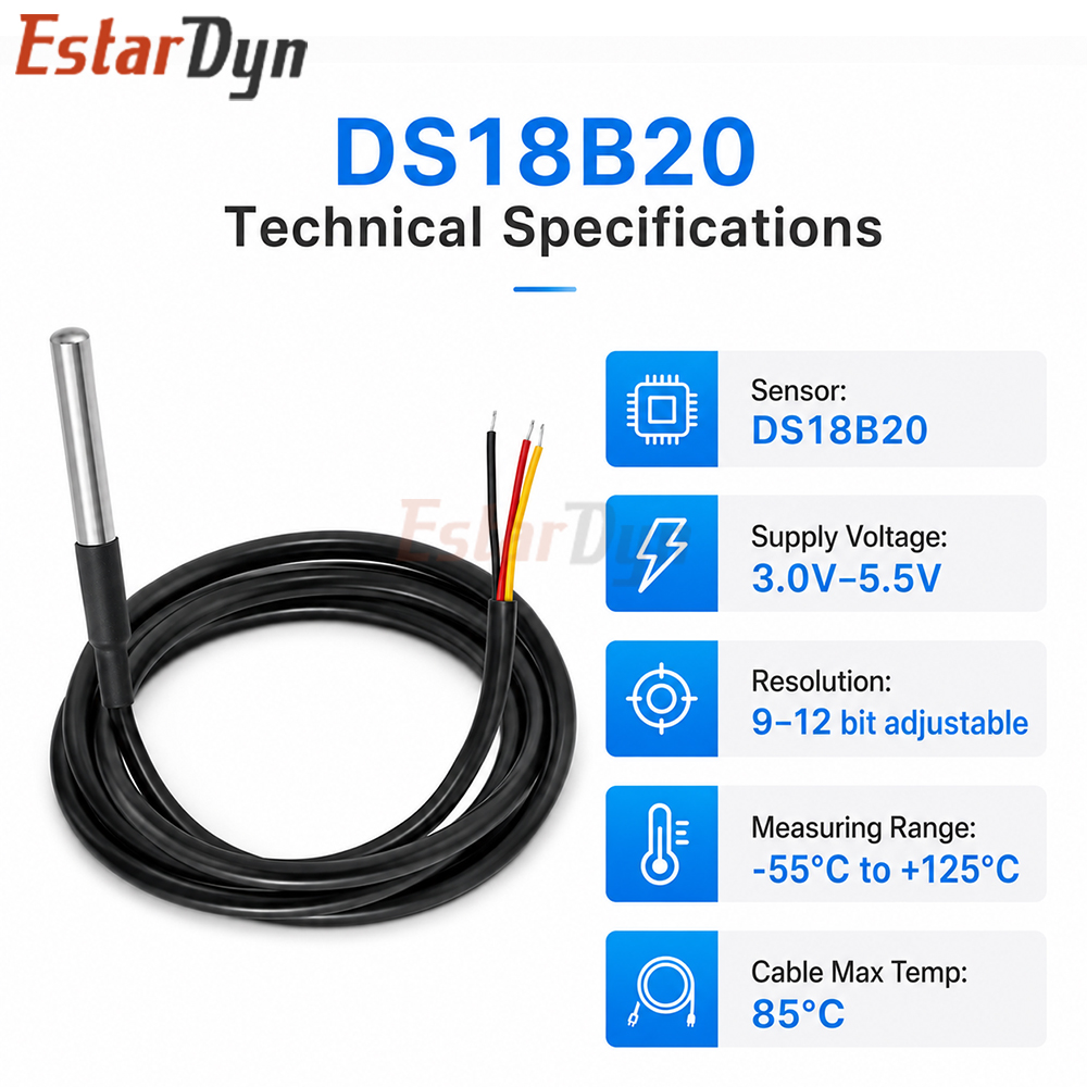 Sensor de Temperatura Digital  - Ds18B20 avaliação e preço