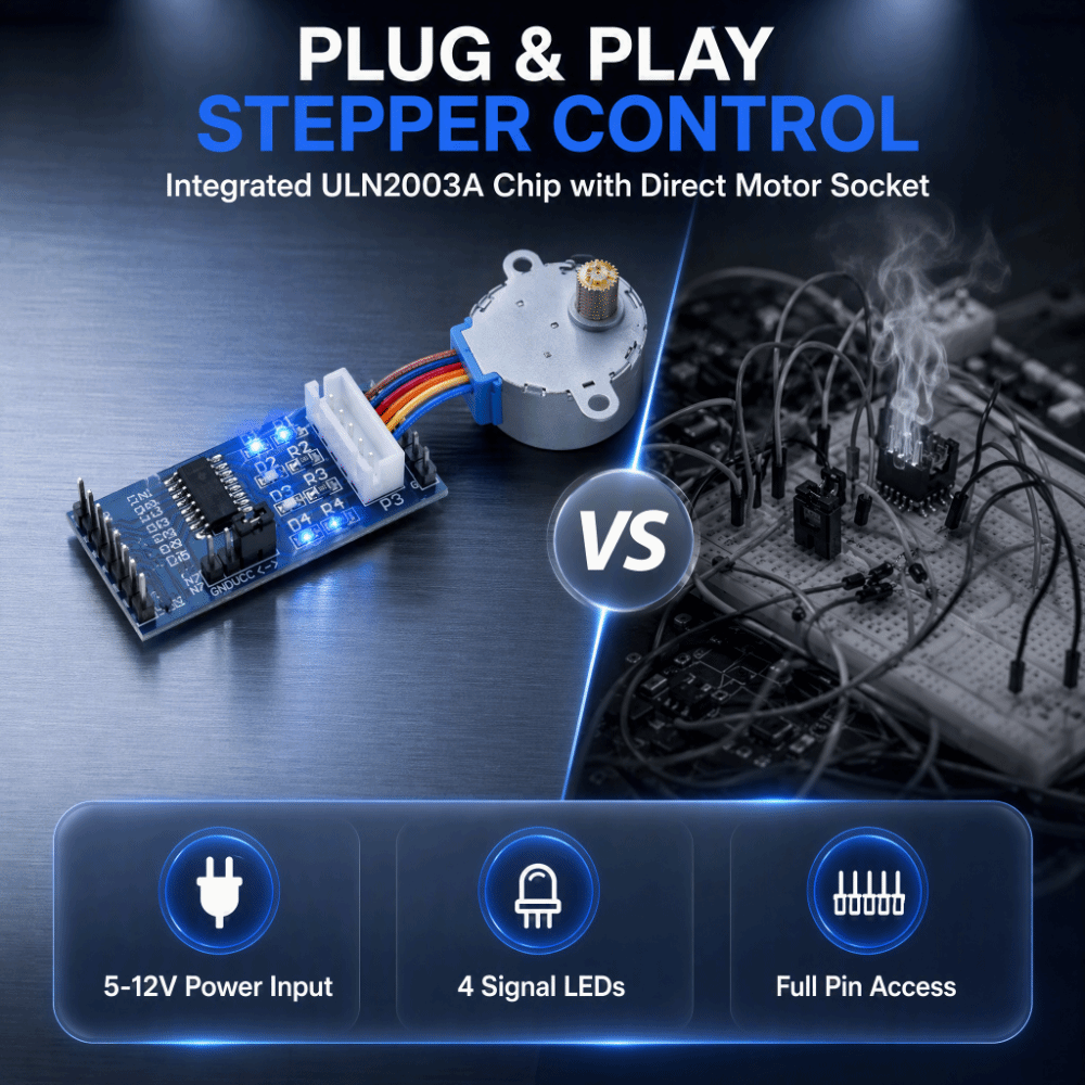 5 unidades de placa controlado - Stepper Motor 28Byj avaliação e preço