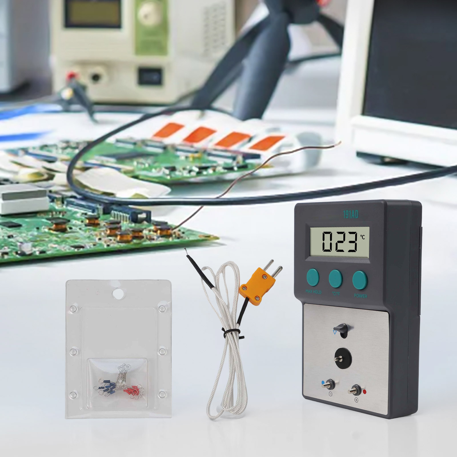 Termômetro Digital para Ponta  - Soldering Iron Temperature Probe avaliação e preço