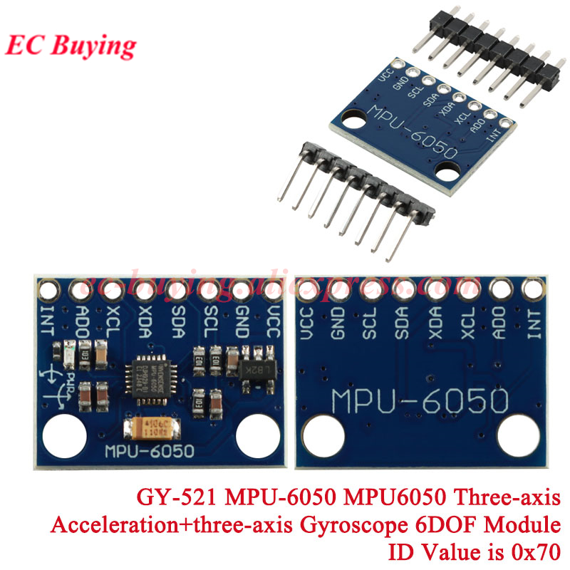 1-10 pces GY-521 MPU-6050 mpu6 - Mpu6050 avaliação e preço