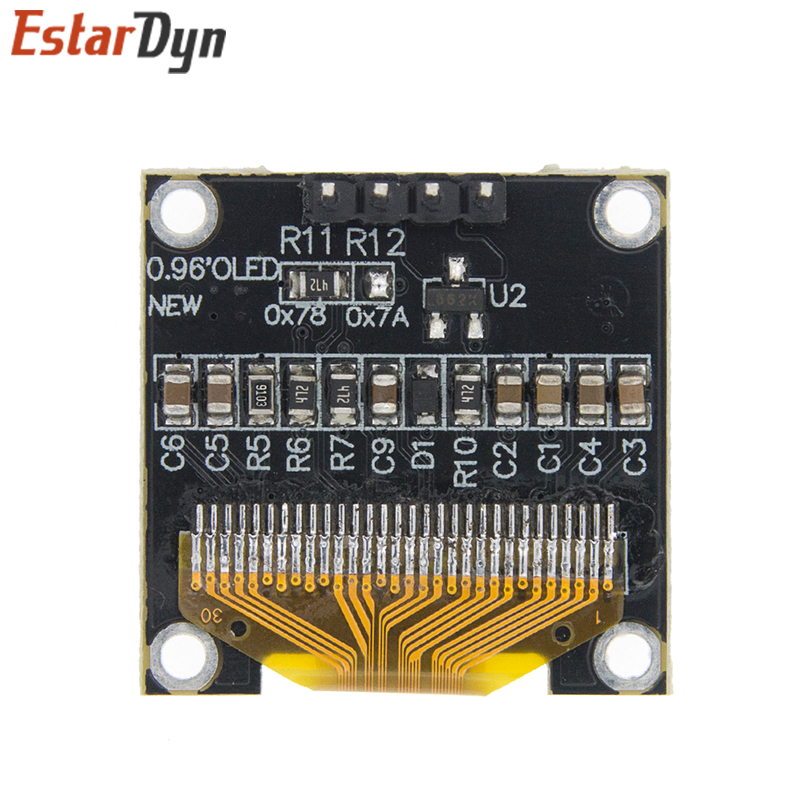 0.96 polegada iic spi serial 7 - Ssd1306 avaliação e preço