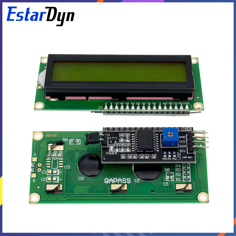 Módulo LCD1602 1602 com Tela A - Lcd 1602 avaliação e preço