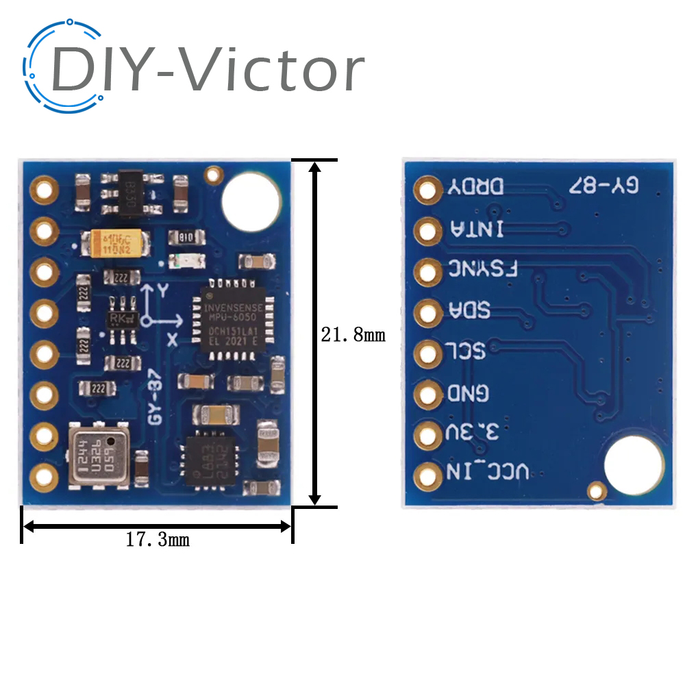 Módulo GY-87 10DOF Original MP - Mpu6050 avaliação e preço