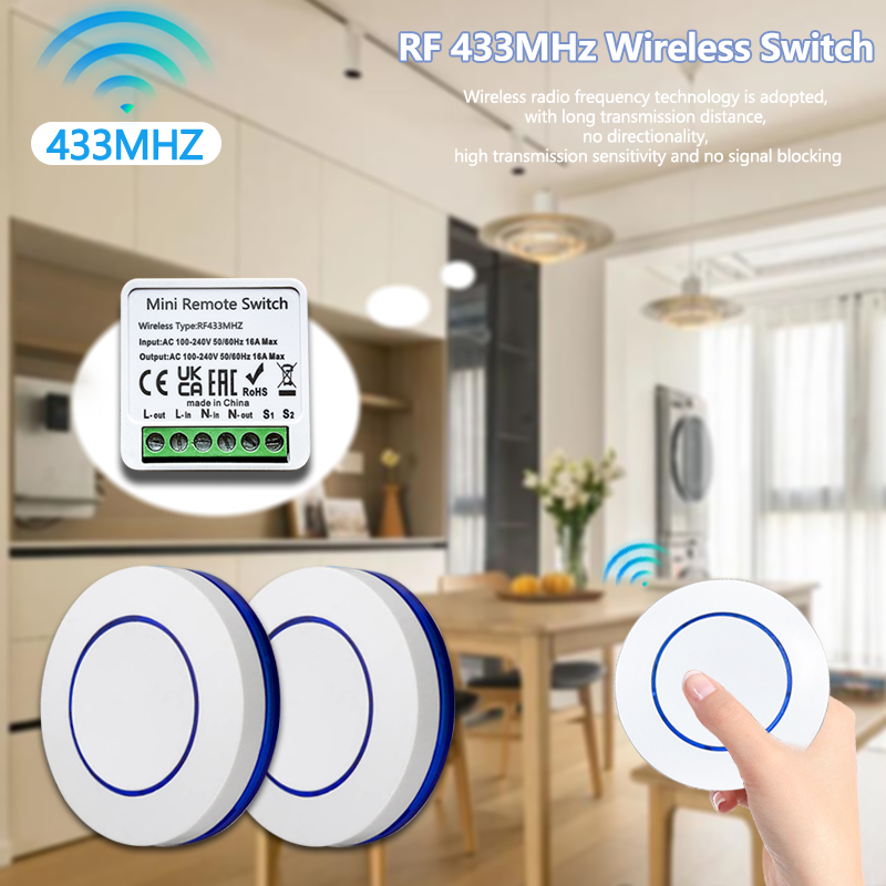 Interruptor de Luz Sem Fio 433 - Ir Remote Module avaliação e preço
