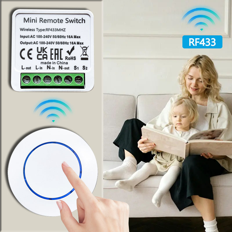 Interruptor de Luz Sem Fio 433 - Ir Remote Module avaliação e preço