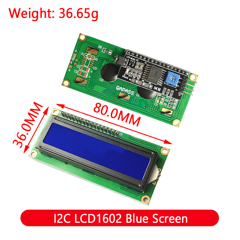 Módulo lcd tela verde azul par - Lcd 1602 avaliação e preço
