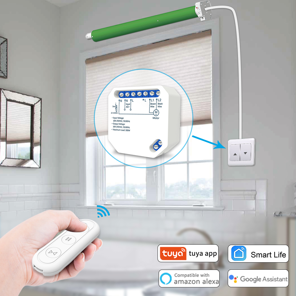 Tuya vida inteligente cortina  - Ir Remote Module avaliação e preço