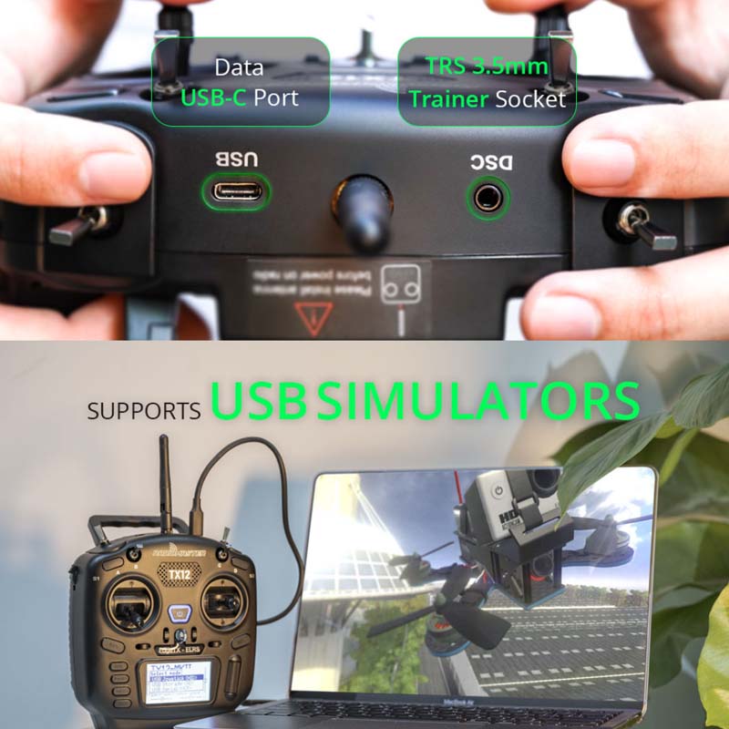RadioMaster TX12 MKII ELRS Edg - Ir Remote Module avaliação e preço